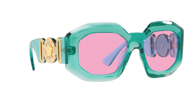 Versace Sunglasses VE4424U TRANSPARENT TURQUOISE