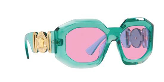 Versace Sunglasses VE4424U TRANSPARENT TURQUOISE