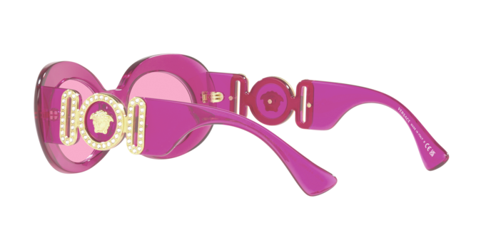 Versace Sunglasses VE4426BU TRANSPARENT FUXIA