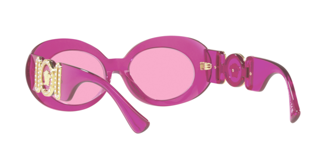 Versace Sunglasses VE4426BU TRANSPARENT FUXIA