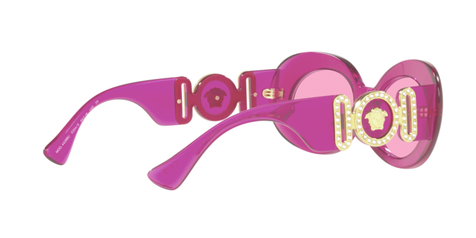 Versace Sunglasses VE4426BU TRANSPARENT FUXIA