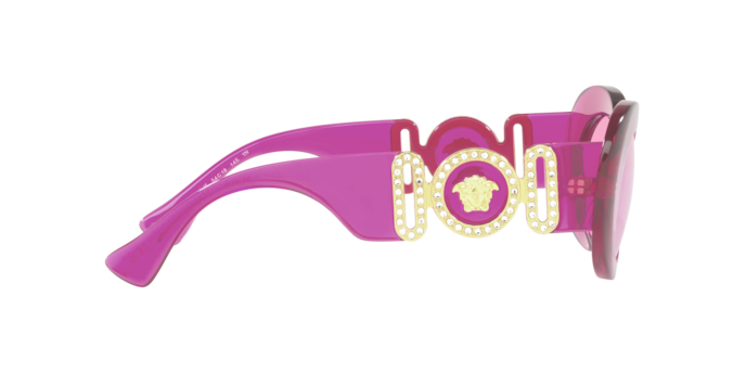 Versace Sunglasses VE4426BU TRANSPARENT FUXIA