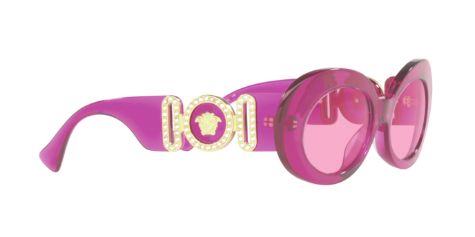 Versace Sunglasses VE4426BU TRANSPARENT FUXIA