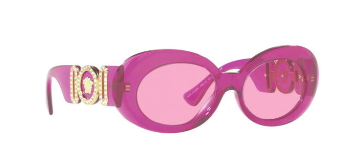 Versace Sunglasses VE4426BU TRANSPARENT FUXIA