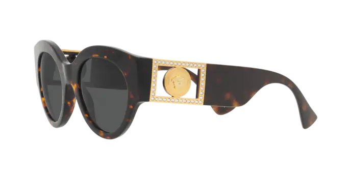 Versace Sunglasses VE4438B DARK HAVANA