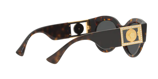 Versace Sunglasses VE4438B DARK HAVANA