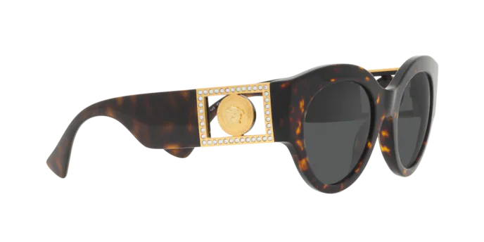 Versace Sunglasses VE4438B DARK HAVANA