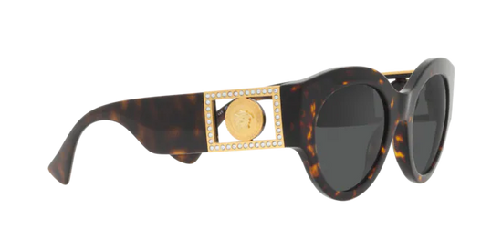 Versace Sunglasses VE4438B DARK HAVANA