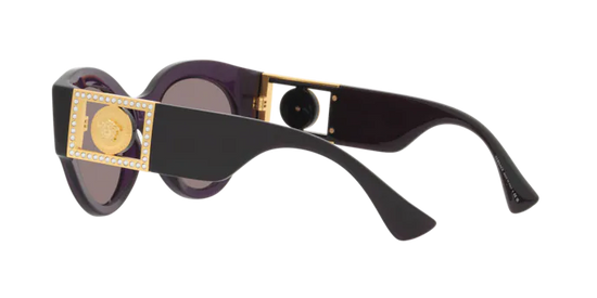 Versace Sunglasses VE4438B TRANSPARENT PLUM