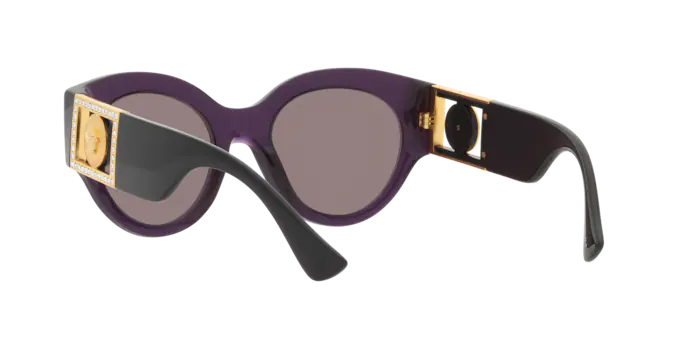 Versace Sunglasses VE4438B TRANSPARENT PLUM