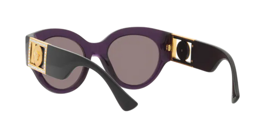 Versace Sunglasses VE4438B TRANSPARENT PLUM