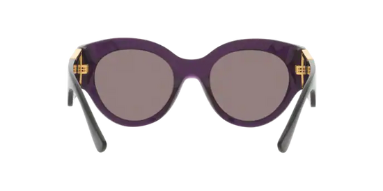 Versace Sunglasses VE4438B TRANSPARENT PLUM