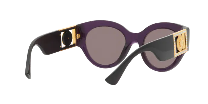 Versace Sunglasses VE4438B TRANSPARENT PLUM