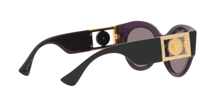 Versace Sunglasses VE4438B TRANSPARENT PLUM