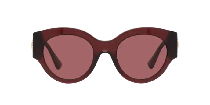 Versace Sunglasses VE4438B TRANSPARENT PARADE RED