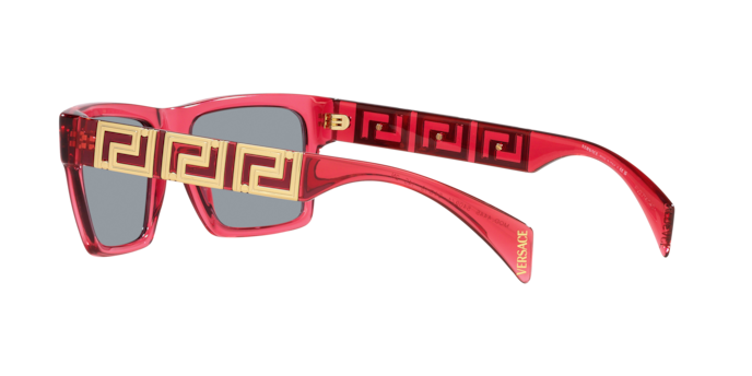 Versace Sunglasses VE4445 TRANSPARENT RED