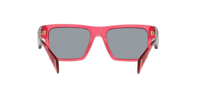 Versace Sunglasses VE4445 TRANSPARENT RED