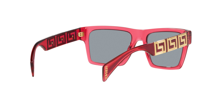 Versace Sunglasses VE4445 TRANSPARENT RED