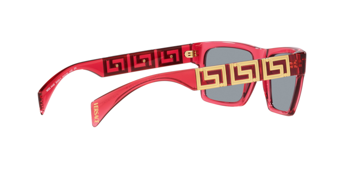 Versace Sunglasses VE4445 TRANSPARENT RED