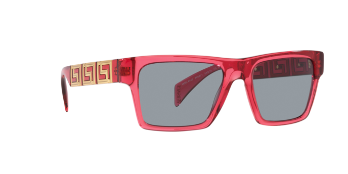 Versace Sunglasses VE4445 TRANSPARENT RED