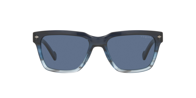 Vogue VO5404S Sunglasses - Gradient Blue / Dark Blue / 54