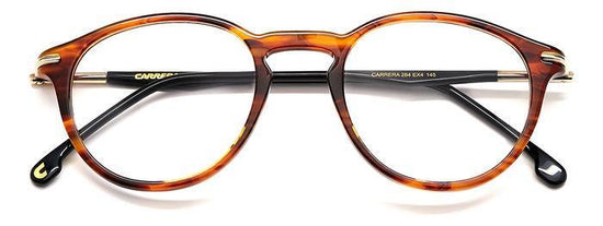 Carrera Brown Horn Eyeglasses CA284 EX4