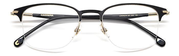 Carrera Black Gold Eyeglasses CA281 2M2