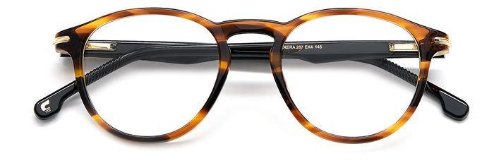 Carrera Brown Horn Eyeglasses CA287 EX4