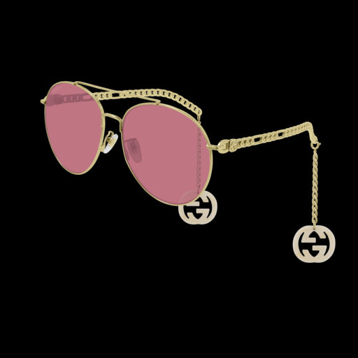 Gucci Aviator Sunglasses GG0725S 001 61