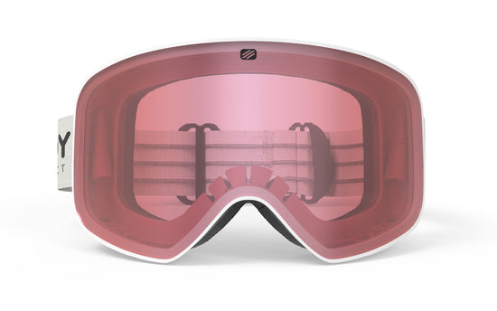 Rudy Project Skermo White Matte - Rp Optics Red