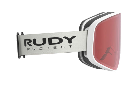 Rudy Project Skermo White Matte - Rp Optics Red