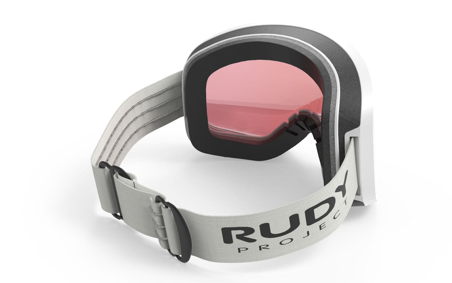 Rudy Project Skermo White Matte - Rp Optics Red