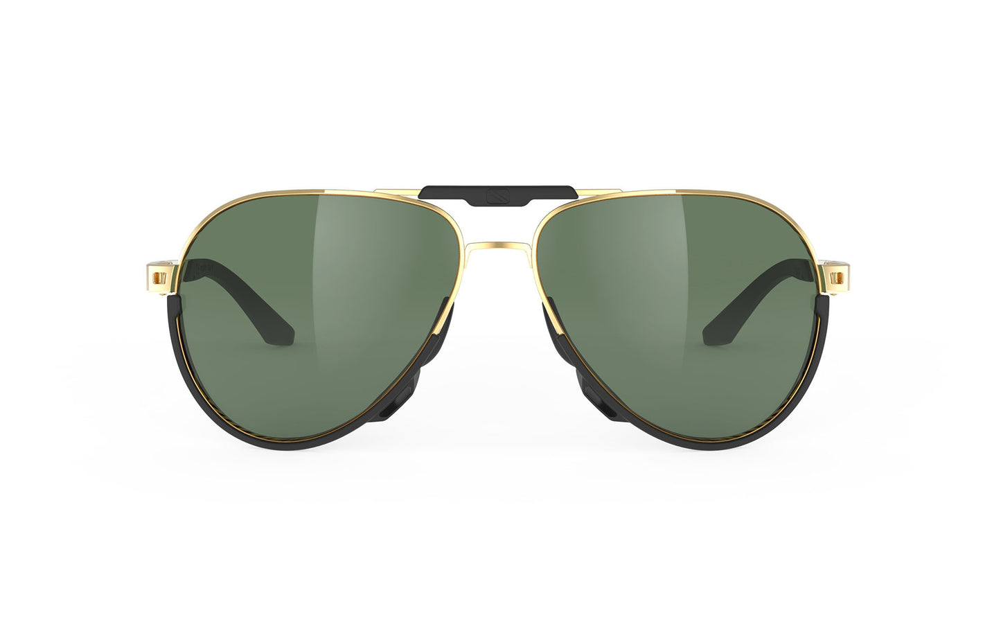 Rudy Project Skytrail Light Gold Shiny - Rp Optics Green Sunglasses