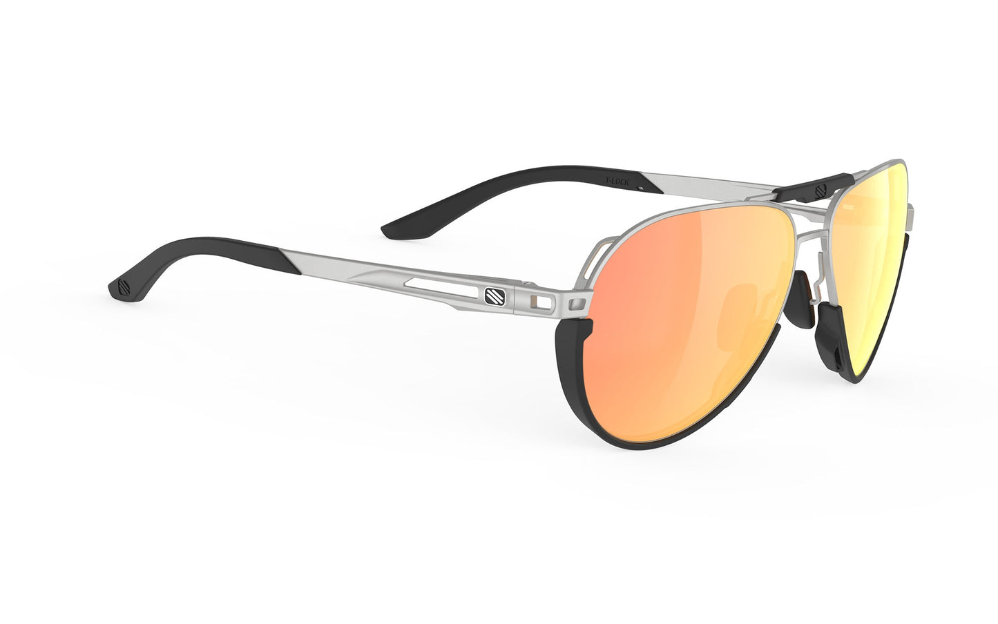 Rudy Project Skytrail Aluminium Matte - Multilaser Orange Sunglasses