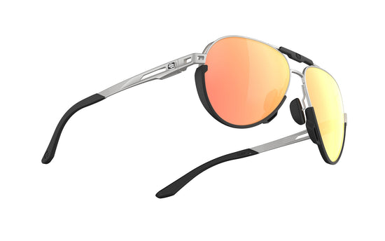 Rudy Project Skytrail Aluminium Matte - Multilaser Orange Sunglasses