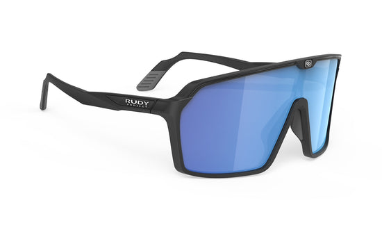 Rudy Project Spinshield Black (Matte) - Multilaser Blue Sunglasses