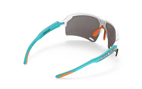 Rudy Project Deltabeat White Emerald (Matte) - Rp Optics Multilaser Orange Sunglasses