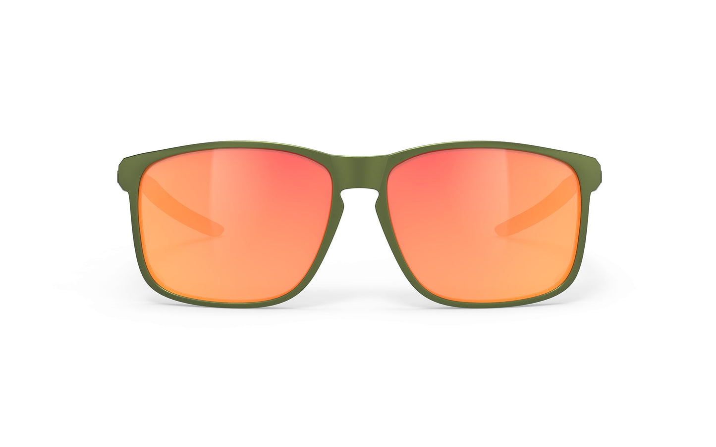 Rudy Project Overlap Olive Metal (Matte) - Rp Optics Multilaser Orange Sunglasses