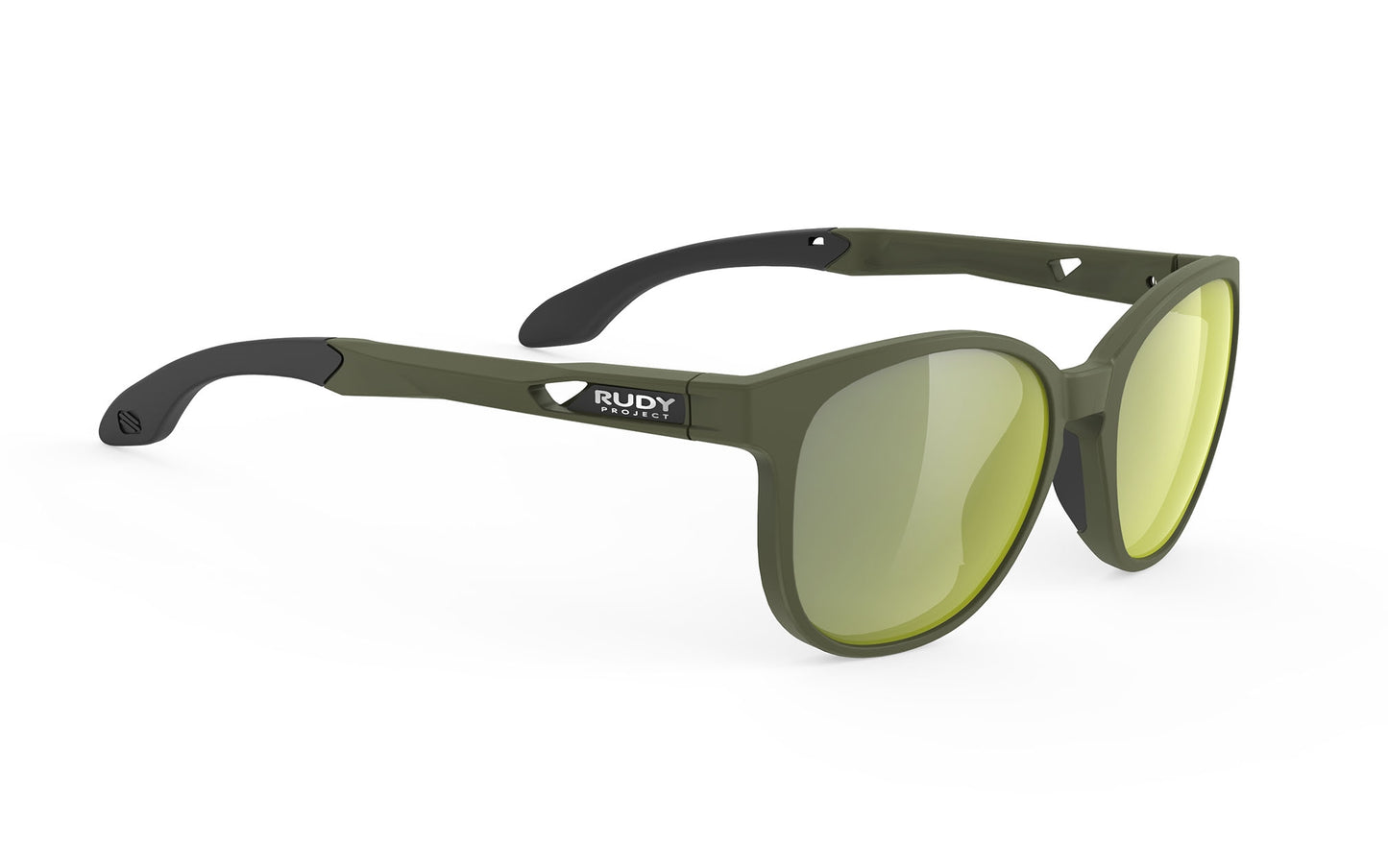 Rudy Project Lightflow B Olive (Matte) - Rp Optics Laser Green Sunglasses