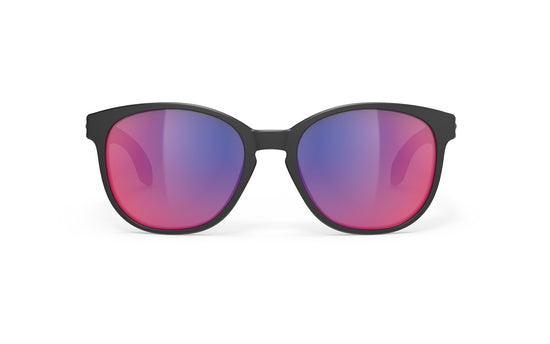 Rudy Project Lightflow B Black (Matte) - Polar3Fx Hdr Multilaser Red Sunglasses
