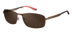 Carrera Sunglasses CA8012/S J8P/SP Semimatte Brown