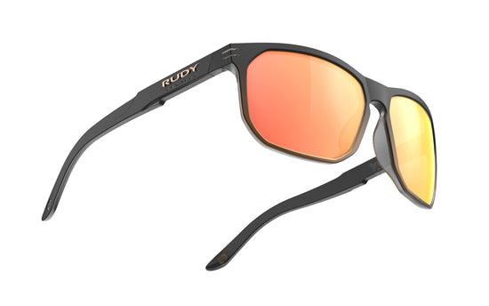 Rudy Project Soundrise Black Fade Bronze Matte - Rp Optics Multilaser Orange Sunglasses
