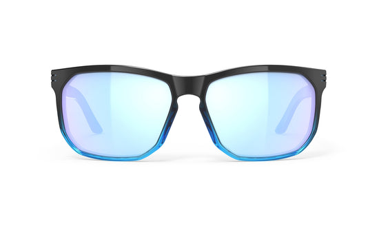 Rudy Project Soundrise Black Fade Crystal -Azur Gloss Rp Optics Multilaser Ice Sunglasses