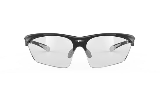 Load image into Gallery viewer, Rudy Project Stratofly Black Gloss - Impactx Photochromic 2 Black Sunglasses

