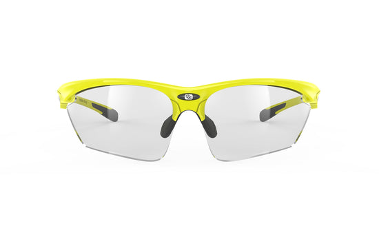 Rudy Project Stratofly Yellow Fluo Gloss - Impactx Photochromic 2 Black Sunglasses