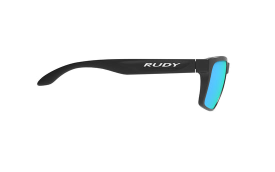 Rudy Project Spinhawk Black Gloss - Rp Optics Multilaser Blue Sunglasses