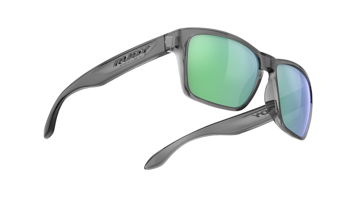 Rudy Project Spinhawk Crystal Ash Rp Optics Ml Green Sunglasses