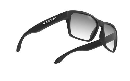 Rudy Project Spinhawk Matte Black - Rp Optics Smoke Black Sunglasses