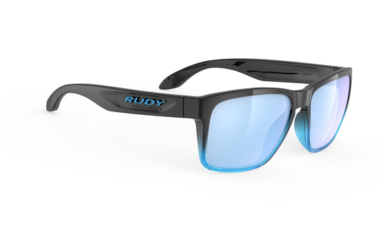 Load image into Gallery viewer, Rudy Project Spinhawk Black Fade Crystal Rp Optics Ml Ice Sunglasses
