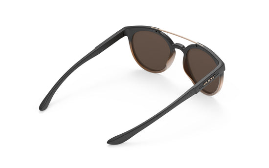Load image into Gallery viewer, Rudy Project Astroloop Black Fade Bronze Matte - Rp Optics Multilaser Gold Sunglasses
